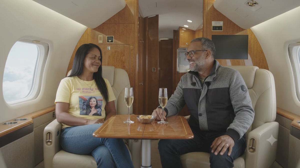 Dans le jet privé 2 - MIA ET MATHIEU  - Vidéos en MP4